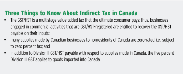 Imports and Exports, Canada: What You Really Need to Know About GST/HST ...